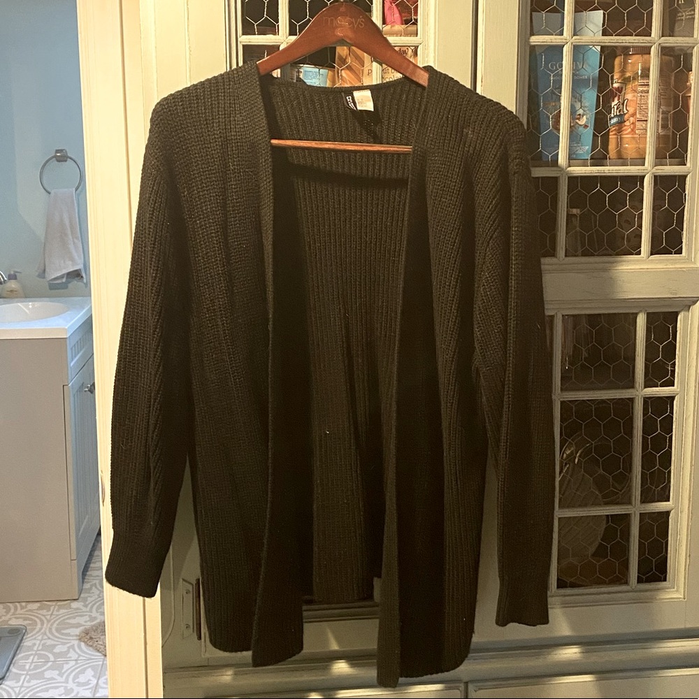 H&M rib knit cardigan